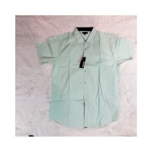 Short Sleeve Slim Fit Button Down Dress Shirt